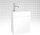 16 Bathroom Vanity WithSink Combo for Small Space, Wall Mounted Bathroom Cabinet