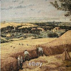 44 Tapestry Wall Hanging Harvesters By J P Breughel Fully Lined With Rod Sleeve