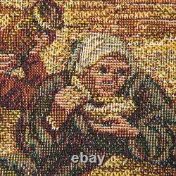 44 Tapestry Wall Hanging Harvesters By J P Breughel Fully Lined With Rod Sleeve