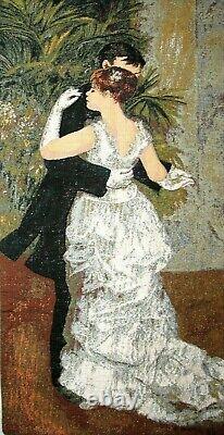 Auguste Renoir Danse A La Ville 88cn X 46cm Tapestry Wall Hanging, Fully Lined