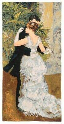 Auguste Renoir Danse A La Ville 88cn X 46cm Tapestry Wall Hanging, Fully Lined