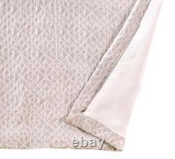 Blackout Wrinkled Embossed Ring Top Fully Lined Thermal Insulated Eyelet Curtain