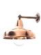 Brass Maria Banjo Wall Light with Copper Shade End-Of-Line