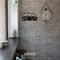 Cats Metal Line Wall Artt, Cat Wire Metal Wall Decor, Cat House Decor, Childs