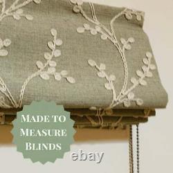 Design Your Own Roman Blinds Any Fabric, Any Size, Window Shades, Made to Meas