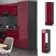 Fridge conversion kitchen cabinet 60 cm R-Line anthracite bordeaux Vicco