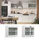 Glass wall cabinet kitchen wall cabinet modular kitchen R-Line 60 cm white Vicco