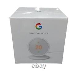 Google Nest Thermostat E Smart Home Energy Saving App Remote Heat Control White