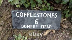 HAND ENGRAVED Slate House Sign, Personalised Nameplate Door Road Number Plaque