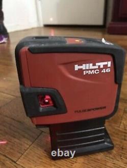 HILTI PMC 46 COMBINATION LINE AND POINT LASER And PM90 Wall Mount