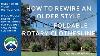 How To Rewire A Hills Folding Rotary Clothesline