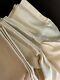 JCP Home Curtain Drape Panel Ivory Lined Pinch Pleat Weighted 100x 83 Vtg