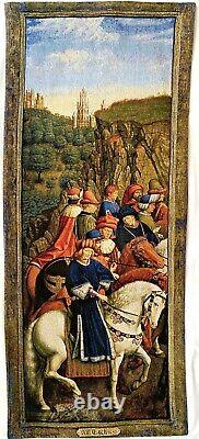 Just Judges 144cm X 62cm Belgian Tapestry Wall Hanging, Fully Lined + Rod Sleeve