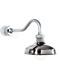 Kitchen Swan Neck Wall Light Stainless Steel Shade End-Of-Line