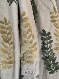 MADE TO MEASURE Pair Of Curtain Each Is 37 Wide + 87 Long High Quality