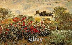 Maison Monet By Claude Monet 143cm X 90cm Lined Belgian Tapestry Wall Hanging