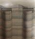 Marks & Spencer M&S Beige Blue Grey Lined Geo Eyelet Curtains 90 x 108 229 x 275