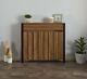 Mini Radiator Cover With 1 Drawer Safety Guard Modern Industrial Wood Effect