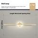 Modern LED Wall Lamp Luxury Golden Line Aluminum Sconces Rooms Lighting Lustre