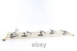 Old Hook BAR Metal Wall Mounted Coat Rack Note Lines Hook Music Notes