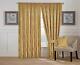 Pencil Pleat Curtains Ready Made Fully Lined Jacquard Pair Curtain With Tiebacks