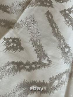 Stunning SILK Interlined Curtains 180cm X 245cm 2 of 3 (3.6m Total Width)