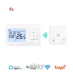Tuya Smart Wifi RF Room Thermostat Wireless Smartphone Central Heating Control