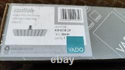 Vado Aquablade Single Function Easy Clean Slim Line Square Shower Head 200mm