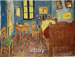 Van Gogh Bedroom In Arles Reproduction As 35 Tapestry Wall Hanging, Fully Lined