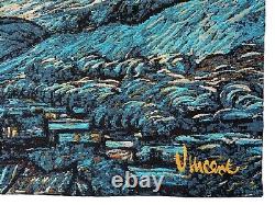 Van Gogh Starry Night Nuit Etoilee 142cm X 88cm Lined Tapestry Wall Hanging