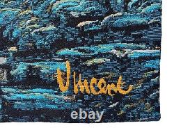 Van Gogh Starry Night Nuit Etoilee 142cm X 88cm Lined Tapestry Wall Hanging