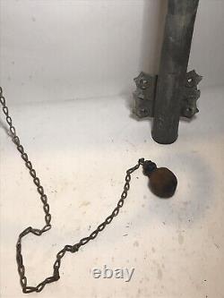 Victorian water closet syphon copper lined wood wall mount peck bros New Haven