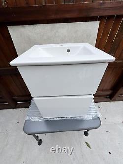 Villeroy & Boch V-Line vanity unit ONLY in gloss white 500mm B66600DH