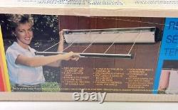 Vintage Sunline Model 15-7 Retractable Clothesline Wall Mount Brand New Orig Box