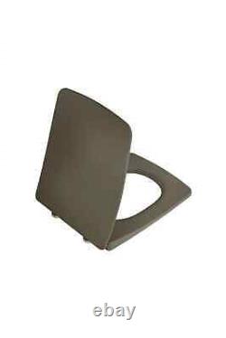 Vitra M-Line MATT MINK Wall Hung Toilet WC Pan and Soft Closing Seat Cover