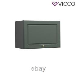 Wall cabinet flat kitchen cabinet kitchen Fame-Line 60 cm cottage green Vicco