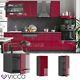 Wall cabinet kitchen wall cabinet kitchen Fame-Line 30 cm anthracite red Vicco