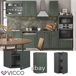 Wall cabinet kitchen wall cabinet kitchen Fame-Line 40 cm cottage green Vicco