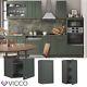 Wall cabinet kitchen wall cabinet kitchen Fame-Line 40 cm cottage green Vicco