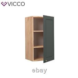 Wall cabinet kitchen wall cabinet kitchen Fame-Line 40 cm cottage green Vicco