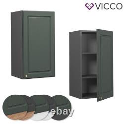 Wall cabinet kitchen wall cabinet kitchen Fame-Line 40 cm cottage green Vicco