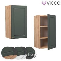 Wall cabinet kitchen wall cabinet kitchen Fame-Line 40 cm cottage green Vicco