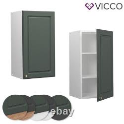 Wall cabinet kitchen wall cabinet kitchen Fame-Line 40 cm cottage green Vicco