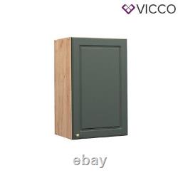 Wall cabinet kitchen wall cabinet kitchen Fame-Line 45 cm cottage green Vicco