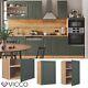 Wall cabinet kitchen wall cabinet kitchen Fame-Line 50 cm cottage green Vicco