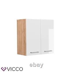 Wall cabinet kitchen wall cabinet modular kitchen R-Line 60 cm oak white Vicco