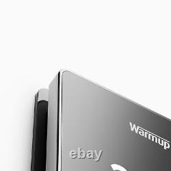 Warmup Element Wifi Smart Underfloor Heating Temperature System Controller Dark