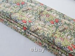 William Morris Roman Blind Made With Golden Lily Minor Fabric